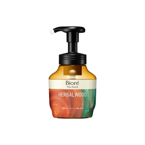Biore Deep Теплый Травяной Wood Гигиенические Средства для Рук Hydrating 280 мл