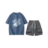 [Влаговыделение] Морской синий (Бесплатно Imagination) + Темно-серый