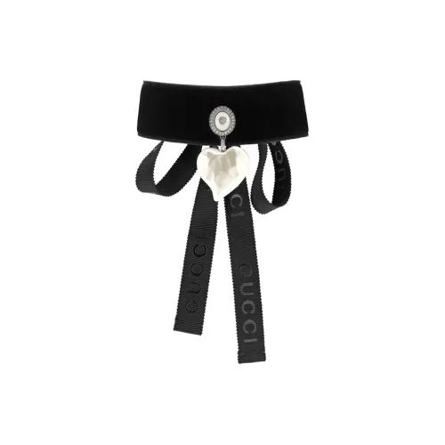 GUCCI GG Velvet Ожерелья Женские Черный