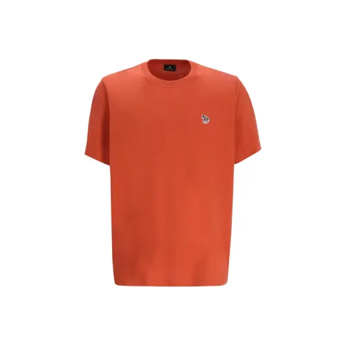 PS By Paul Smith Оранжевые Красные Мужские T-Рубашки