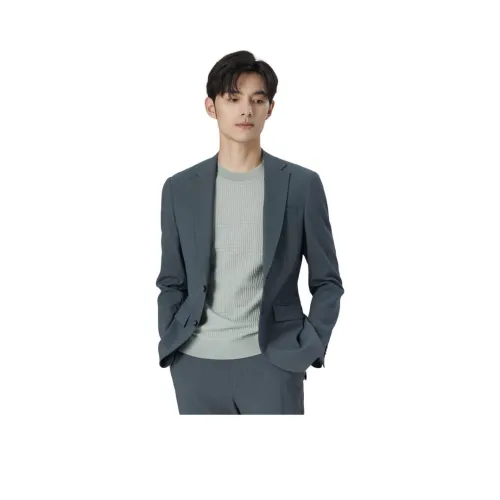 ZIOZIA Бизнес-костюм мужской армейский зеленый