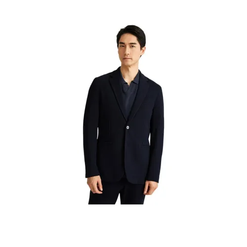 DIKENI x GUOJIABAOZANG LIANMINGKUAN Бизнес-костюм мужской синий серый