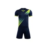 Комплект одежды (Королевский синий топ + Темно-синие штаны)