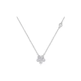 Искрящийся цветочный дизайн (серебро S925)