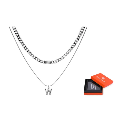 Cooraree Титановая сталь Ожерелье Унисекс