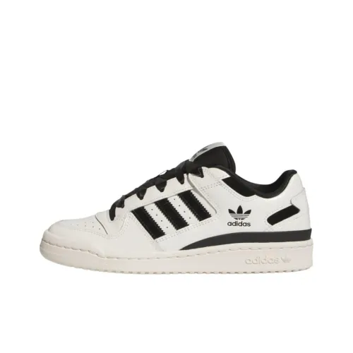 Adidas Originals FORUM Устойчивые к истиранию низкие скейтборд-кроссовки Женские Бежево-черные