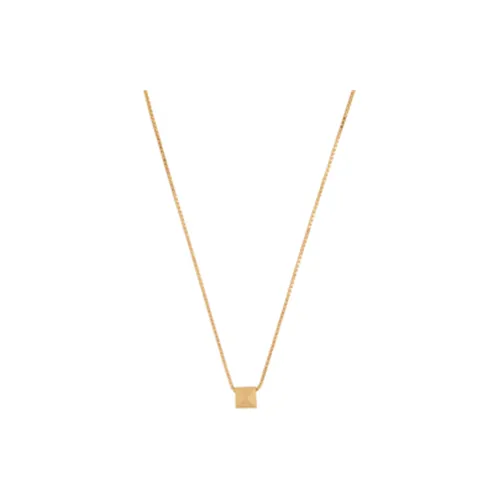 Valentino Металлические ожерелья Женские Золото