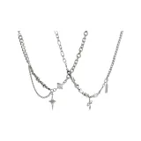 Звезда Пэчворк Ожерелье (1 пара)