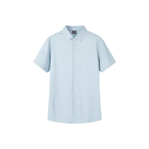 EDENBO Серый Зеленый Мужские Рубашки