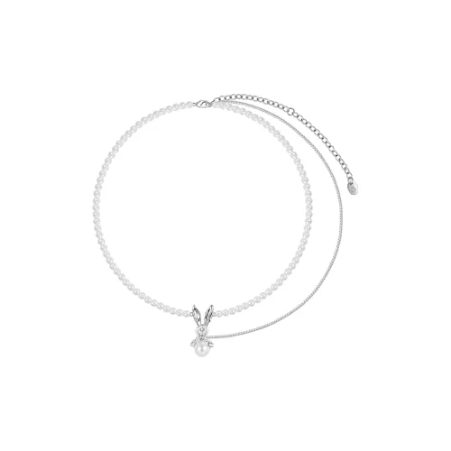 KING OF BLING Сплав Ожерелья Женское Серебро