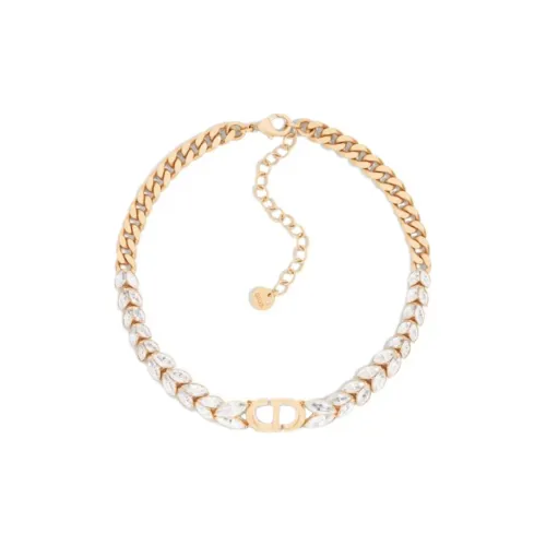 DIOR 30 Montaigne Ожерелья Унисекс Золото