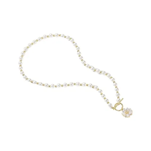 LIBI Имитация Жемчужных Сплавов Ожерелья Женские