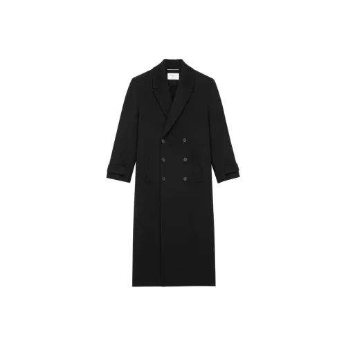 SAINT LAURENT Черное Женское Пальто