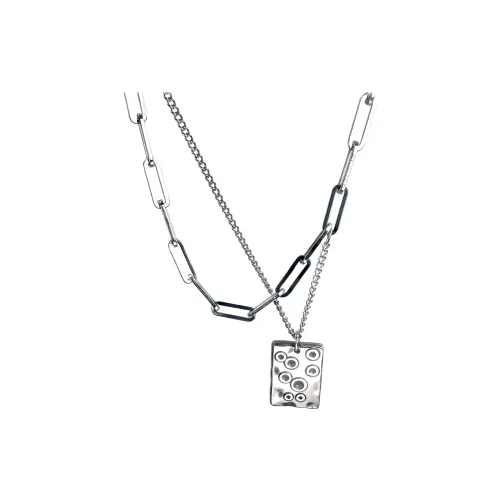 SHIYI N CIFANG Титановые стальные ожерелья унисекс