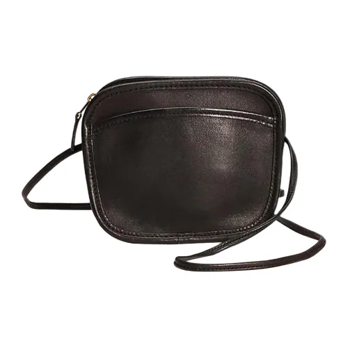 COACH Hadley Кожа Сумка через плечо Маленькая Женская Черная