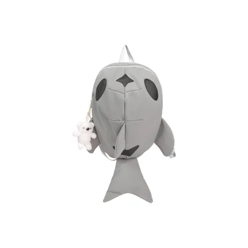 Single Warehouse Нейлон Рюкзак Стандартный Унисекс Черный Белый