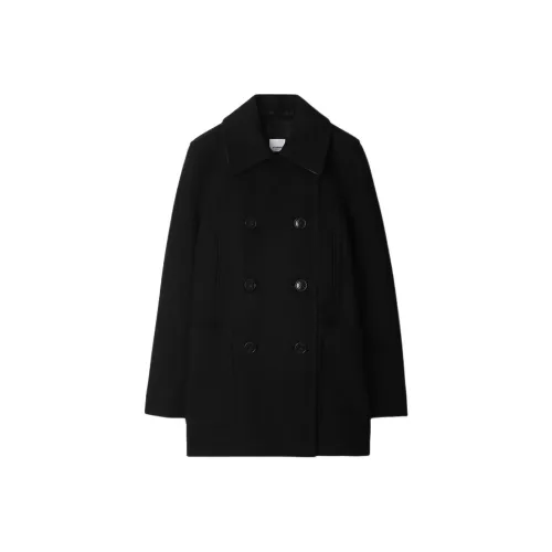 Burberry Черное Женское Пальто