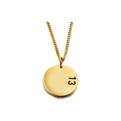 DWCP Титановые стальные ожерелья унисекс