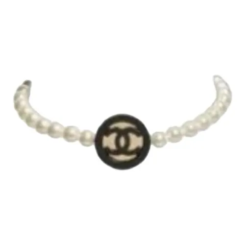 CHANEL 24B Жемчужные ожерелья Женские Белые
