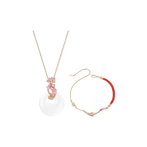 Kelanxi Медные Ожерелья Женские