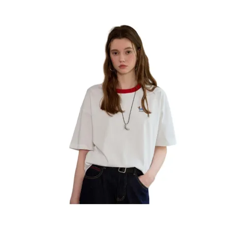 CHOCOOLATE Т-рубашка с рукавом-капри женская белая