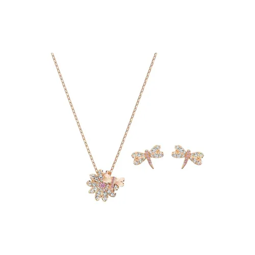 Swarovski Eternal Flower Искусственные Кристальные Ожерелья Женские