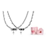 Кубинское ожерелье для пары + коробка на День влюбленных