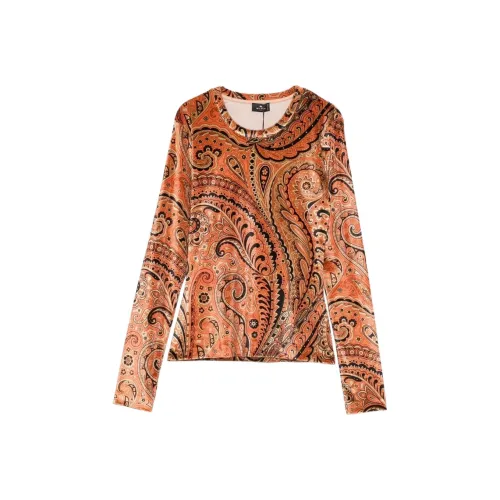 ETRO Апельсин Женские Рубашки T