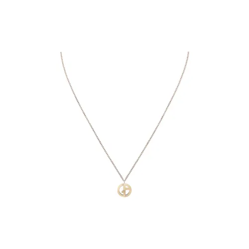 EMPORIO ARMANI Borgonuovo 18K Белое золото Ожерелье Женское Золото