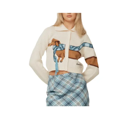 HOUSE OF SUNNY Абрикос Женские Трикотажные