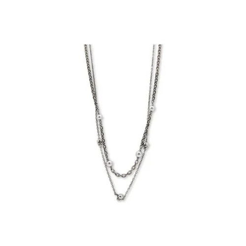 Alexander McQueen Brass Necklaces Серебряные Женские