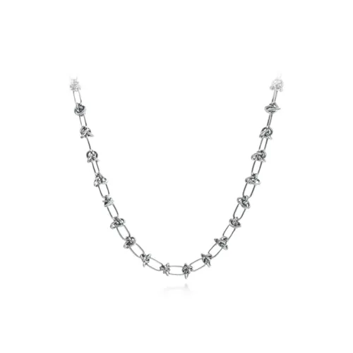 RboySe Титановые стальные ожерелья унисекс