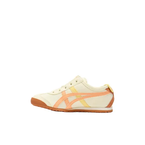 Onitsuka Tiger MEXICO 66 Нижняя юбка On KIDS Lifestyle Shoes Бежевый Апельсин Детский