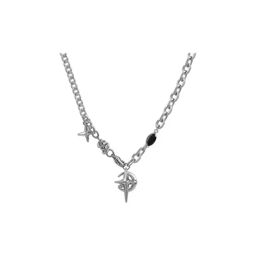 ZOKS Титановые стальные ожерелья унисекс