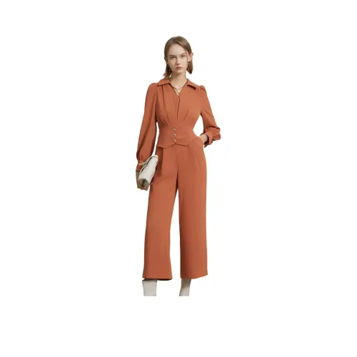 Anmani Комбинезон Женский Цвет Кленового Сиропа