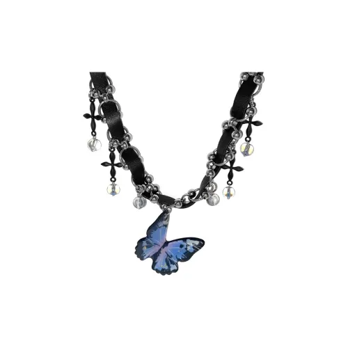 KING OF BLING Кожа Ожерелья Женские