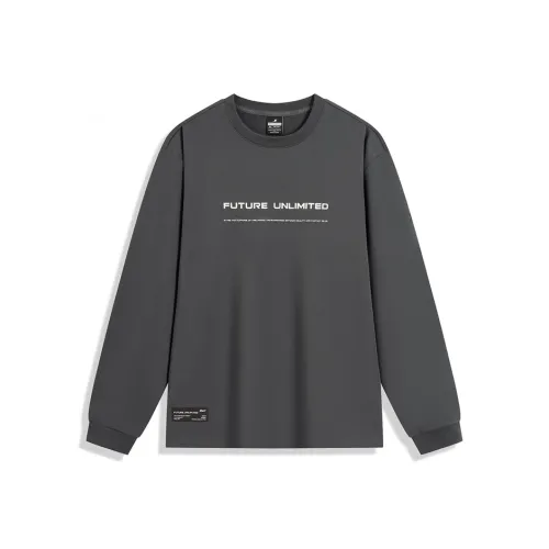 XTEP Sports Life Collection Толстовка Мужская Сумка-полумесяц Серый