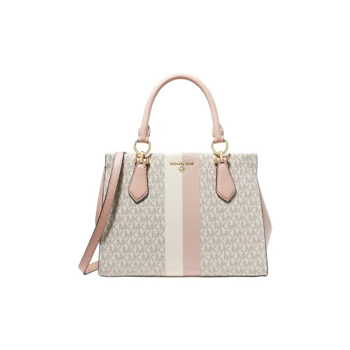 MICHAEL KORS Marilyn Холст Сумка через плечо Сумка среднего размера Женская Ванильный Светло-розовый