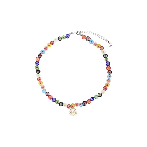 TWENTYONEAUGUST Цветное стекло Ожерелья Унисекс