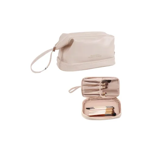 FINGER FANTASY Облако Косметичка Большая вместимость Минималистский стиль Портативный Путешествие Двойной слой Мешок для хранения