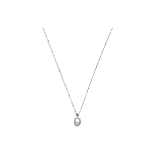 COACH Медные Ожерелья Женские Серебряные