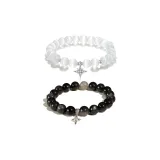 Браслет с бусинами "Звезда Удачи" - Парный