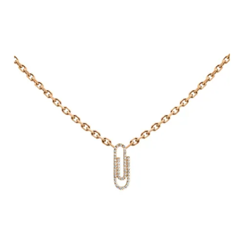 Redline 18K Розовое золото Бриллиантовое ожерелье Женское