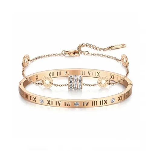 Silver Raven Титановые стальные браслеты для женщин