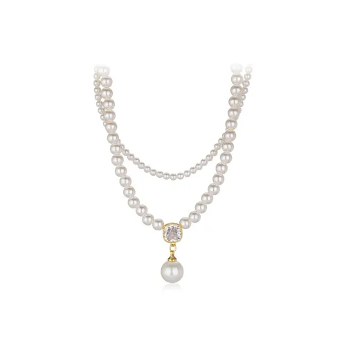 QLADY Искусственная жемчужина Ожерелья Женские