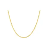 Деликатное ожерелье с косточкой в виде знака змеи, золотое, регулируемое