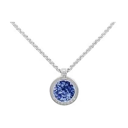 Tommy Hilfiger Нержавеющая сталь CUBIC Sodium Бриллиантовые ожерелья Женское серебро