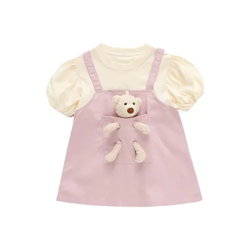 ZHIO Розовые Платья для Детей