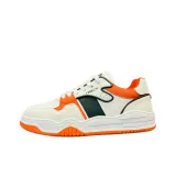 Белый и оранжевый