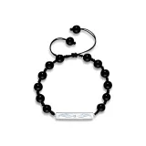 Ангел Крылья Пара Браслет - Черный